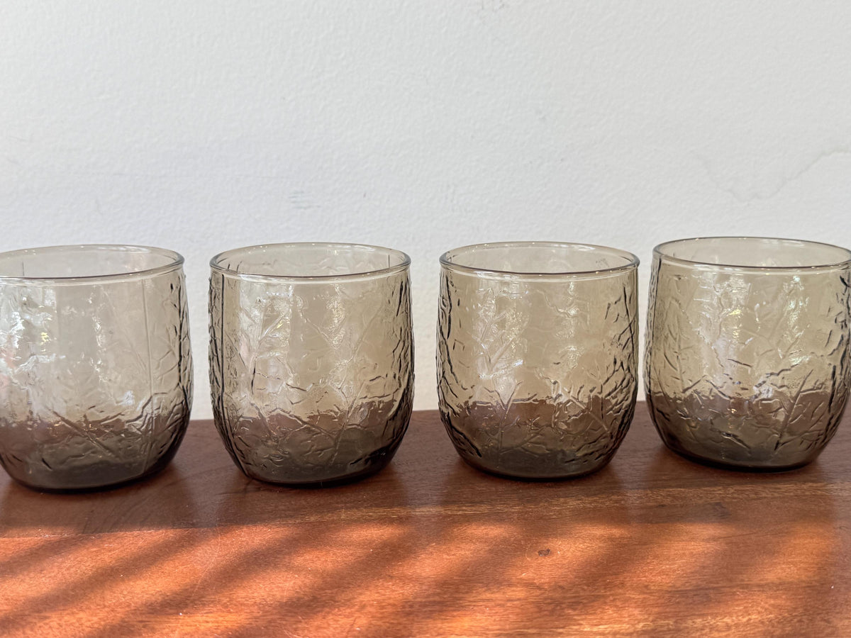 Vintage Anchor Hocking Sherwood amber tumblers - image 3