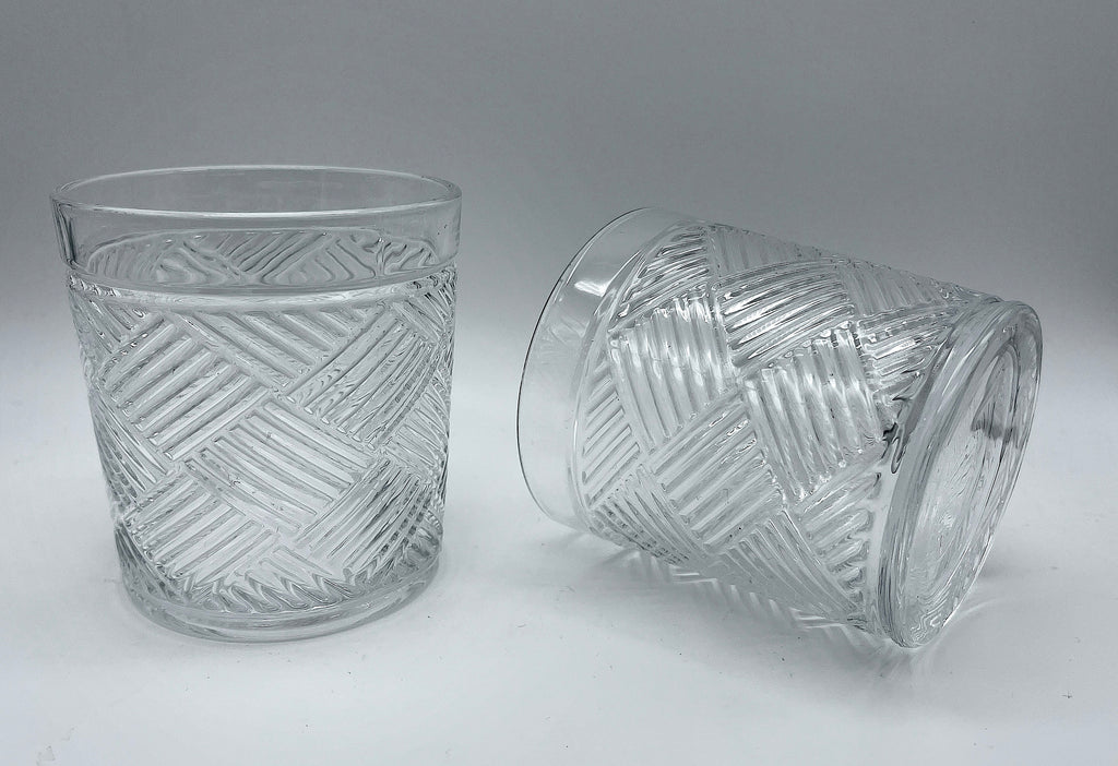 Crisscross rocks glasses dimensions