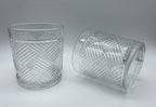 Crisscross rocks glasses dimensions