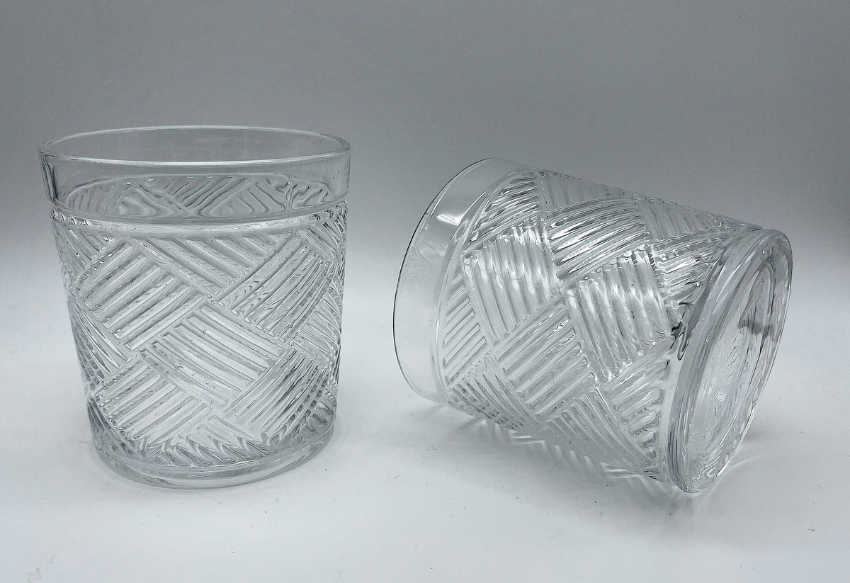 Crisscross rocks glasses dimensions