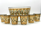 Vintage Culver Valencia ice bucket and shot glass set - image 2