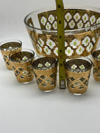 Vintage Culver Valencia ice bucket and shot glass set - image 7