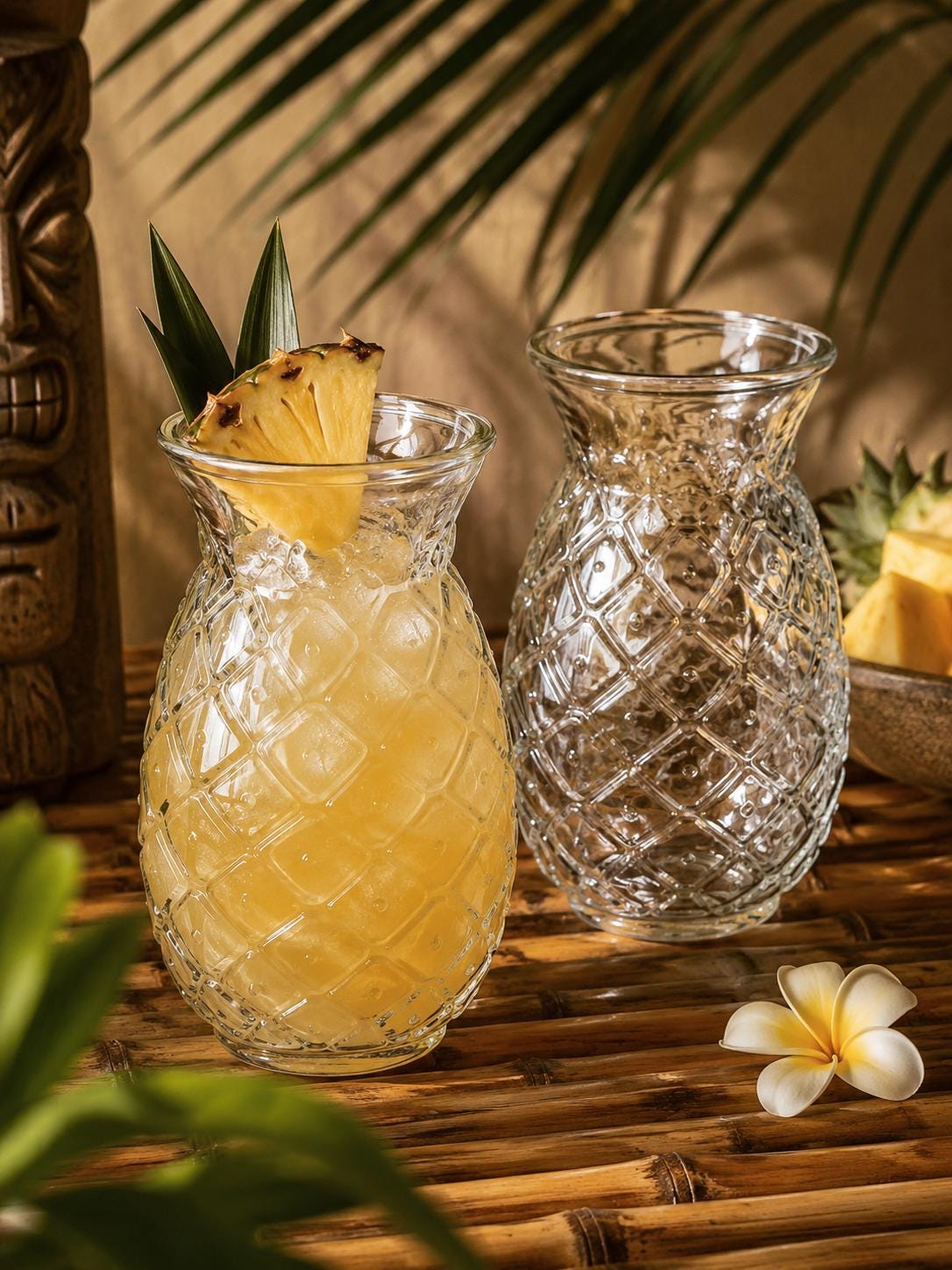 Textured Pineapple Cocktail Glasses, Set of 2 | 17 oz — photo 1