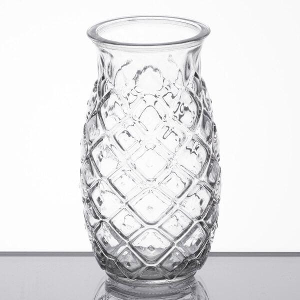 Textured Pineapple Cocktail Glasses, Set of 2 | 17 oz — photo 2