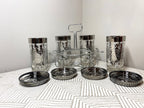 Vintage 1960s Kimiko Guardian Gladiator Barware Set, 9 Pieces — photo 1