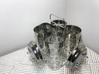 Vintage 1960s Kimiko Guardian Gladiator Barware Set, 9 Pieces — photo 3