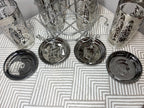 Vintage 1960s Kimiko Guardian Gladiator Barware Set, 9 Pieces — photo 8