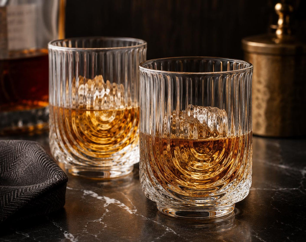 Sweeping Arch Rocks Glasses, Set of 2 | 14 oz — photo 2