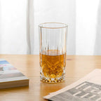 Teardrop Cut-Design Highball Glasses, Set of 2 | 12 oz — photo 1