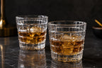Stackable Dragon Scale Rocks Glasses, Set of 2 | 10.5 oz — photo 1