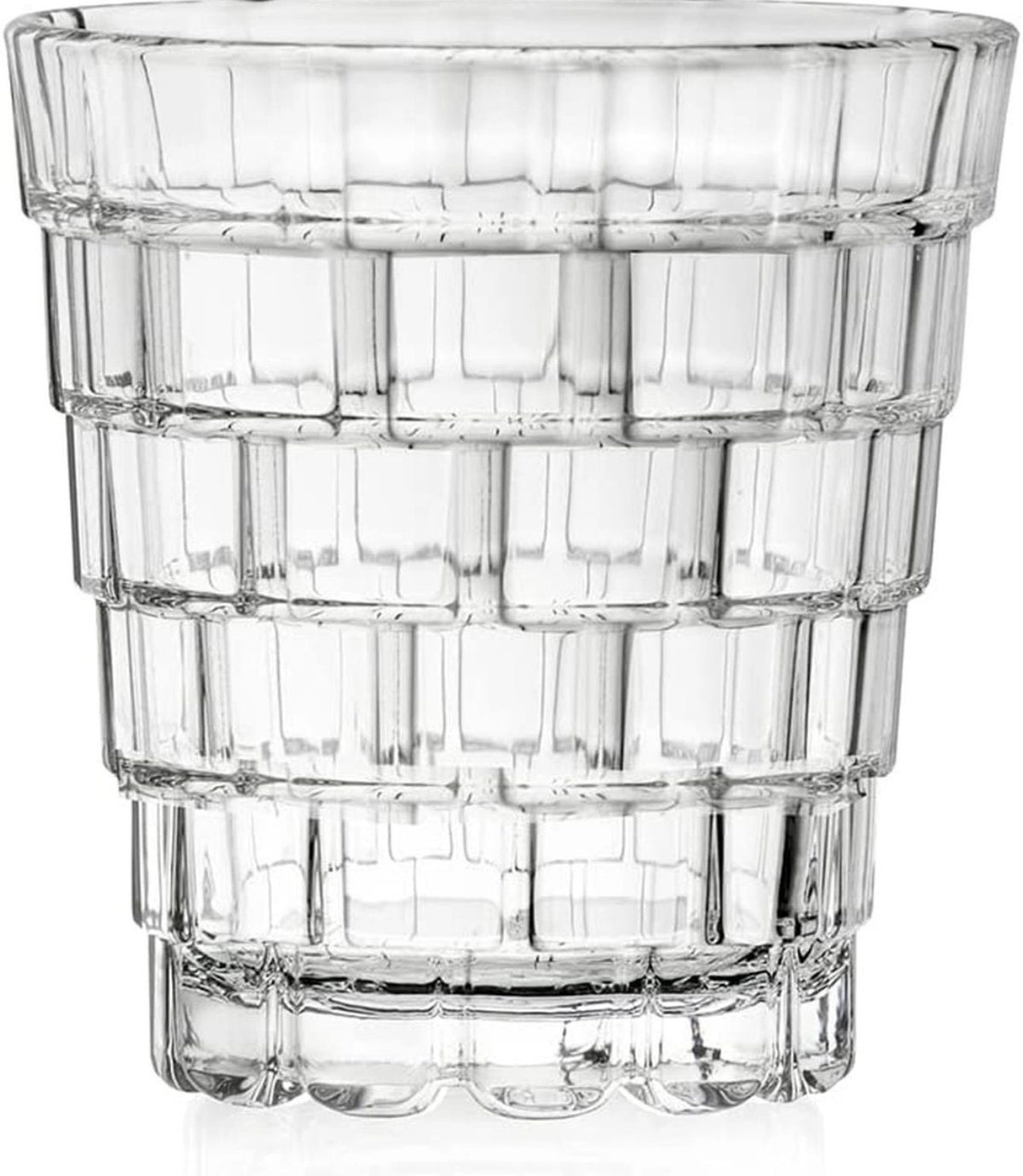 Stackable Dragon Scale Rocks Glasses, Set of 2 | 10.5 oz — photo 2