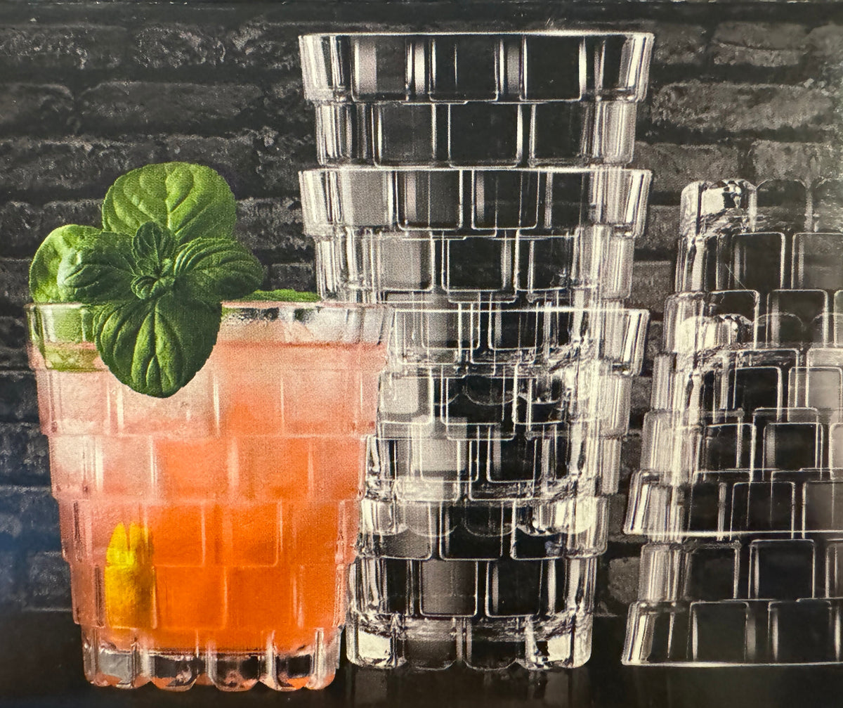 Stackable Dragon Scale Rocks Glasses, Set of 2 | 10.5 oz — photo 4