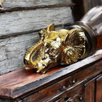 Gold Elephant Head Liquor and Wine Bottle Pourer — photo 2