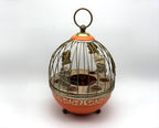 Vintage 1960s Musical Birdcage Bar Set with 6 Shot Glasses — photo 1