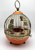 Vintage 1960s Musical Birdcage Bar Set with 6 Shot Glasses — photo 4