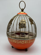 Vintage 1960s Musical Birdcage Bar Set with 6 Shot Glasses — photo 5