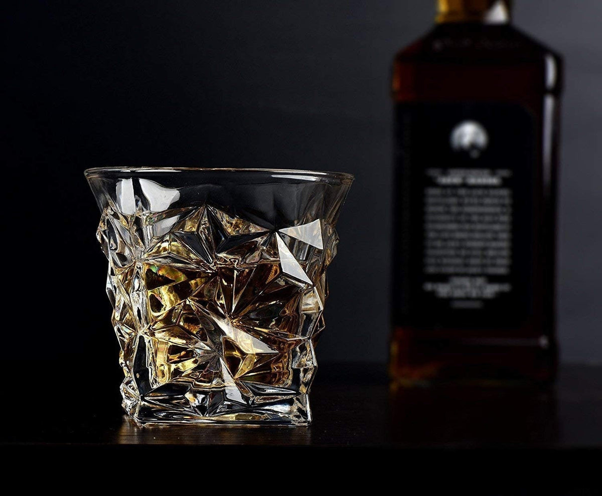 Faceted geometric whiskey glasses, photo 2