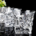Faceted geometric whiskey glasses, photo 3