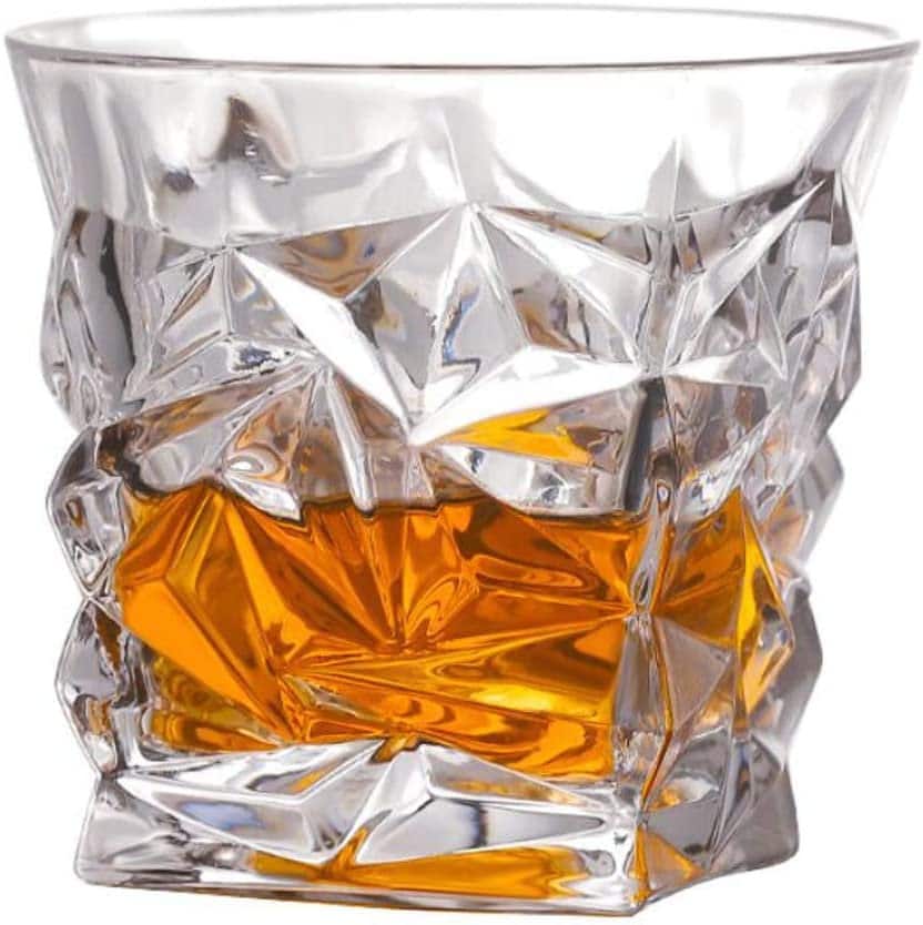 Faceted geometric whiskey glasses, photo 5