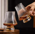 Pinstripe whiskey snifters, photo 1