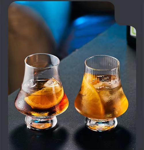 Pinstripe whiskey snifters, photo 3