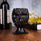 Black skeleton pineapple tiki glass - image 2