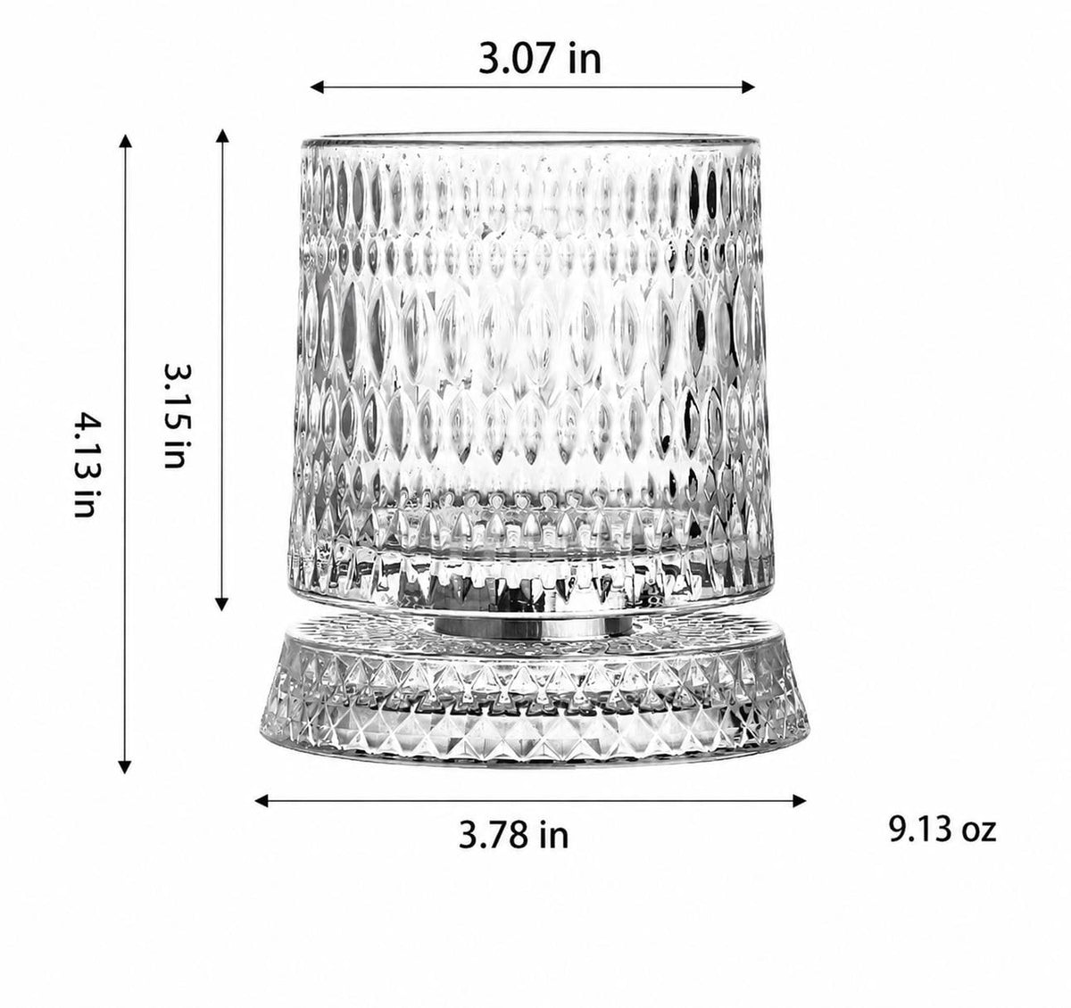 Spinning whiskey glasses with rotating bases, photo 3